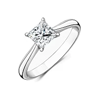 Украшение No Name  Кольцо с бриллиантом 1,54 ct. D/VVS2   