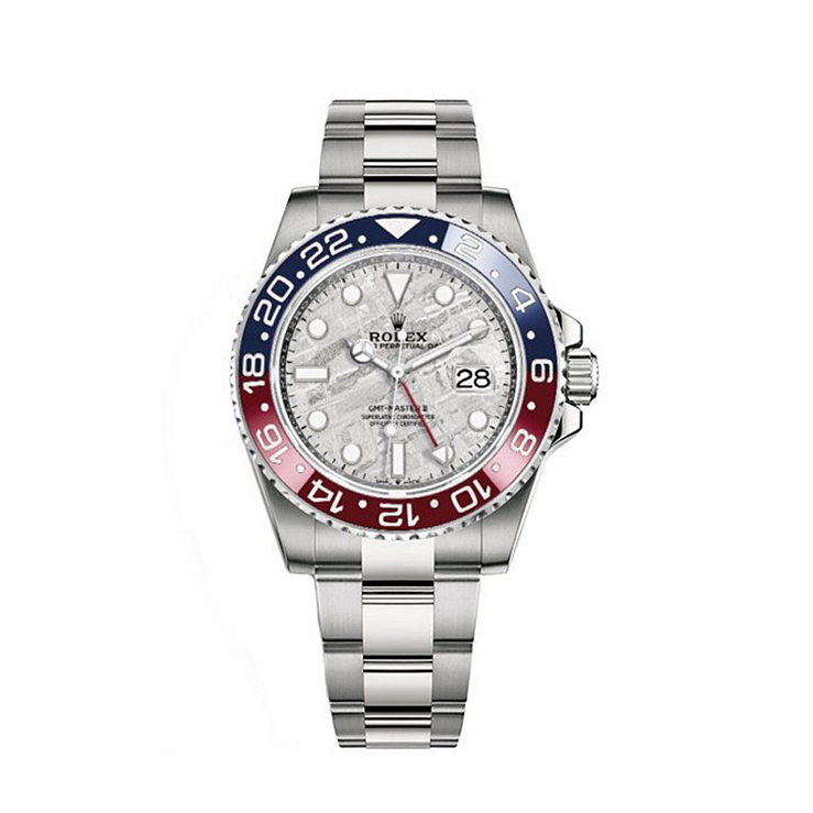 Часы Rolex  Gmt Master Ii Pepsi White Gold Meteorite Dial  126719BLRO
