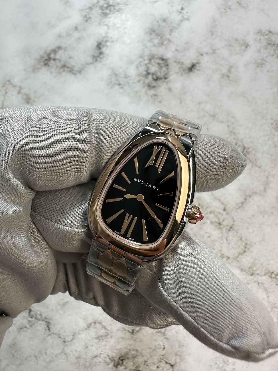 Часы Bvlgari  Serpenti Seduttori Steel & Yellow Gold  103799