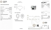 Украшение No Name  Кольцо 10,04 ct. F/VVS2 Laboratory Grown Diamond   