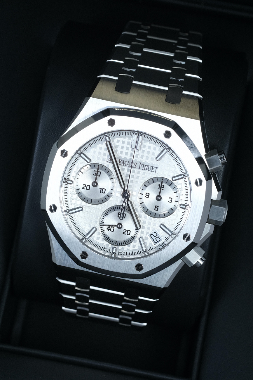 Часы Audemars Piguet  Royal Oak Chronograph 41Mm Silver  26240ST.OO.1320ST.07