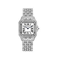 Часы Cartier  Small Panthere De Cartier Custom Diamonds Full Pave  WSPN0013 FIX