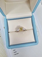 Украшение GIA  Кольцо с бриллиантом 1,51 сt. Y to Z/VVS1   