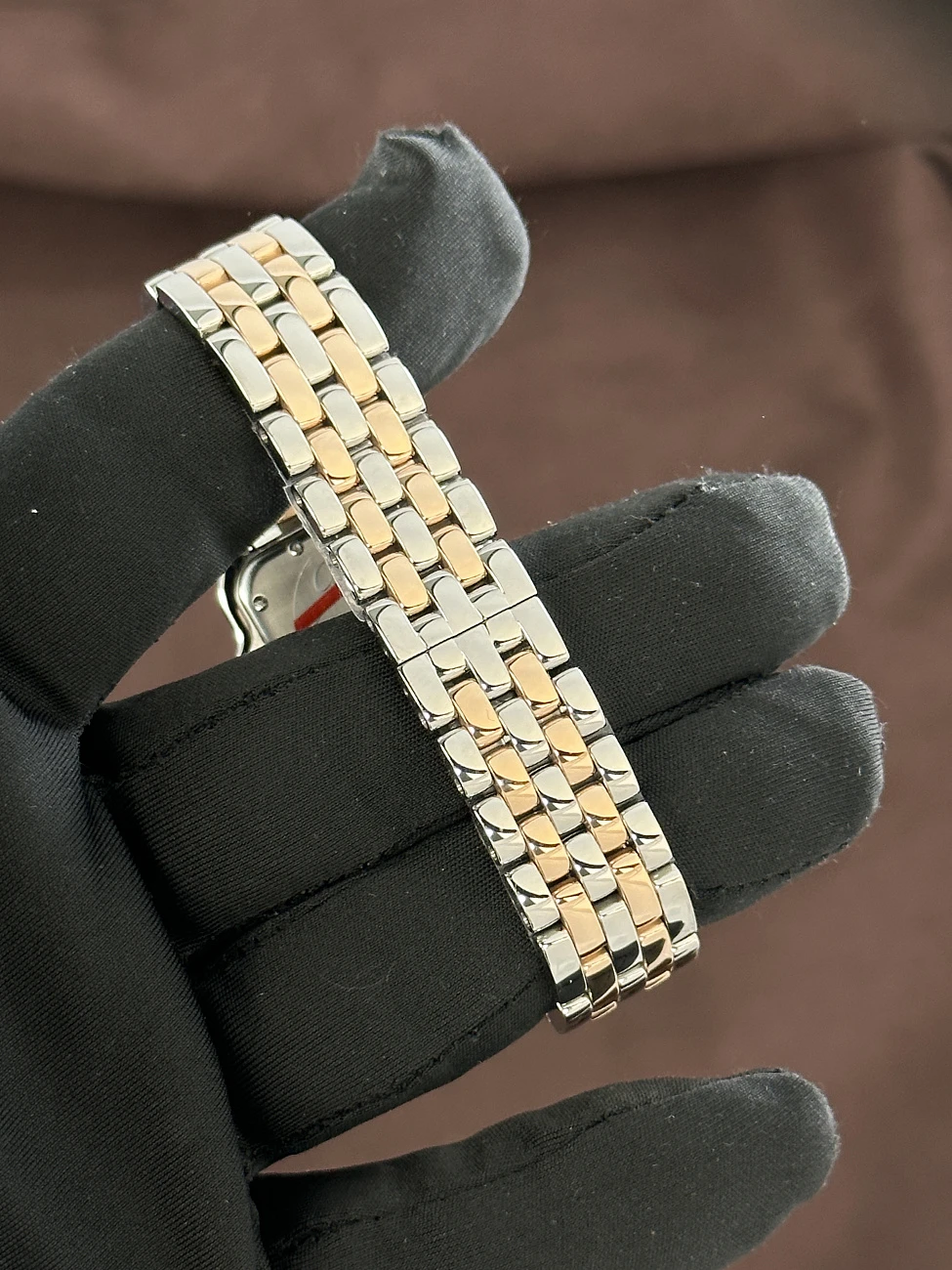 Часы Cartier  Panthere Medium Steel/Rose Gold Diamonds  W3PN0007
