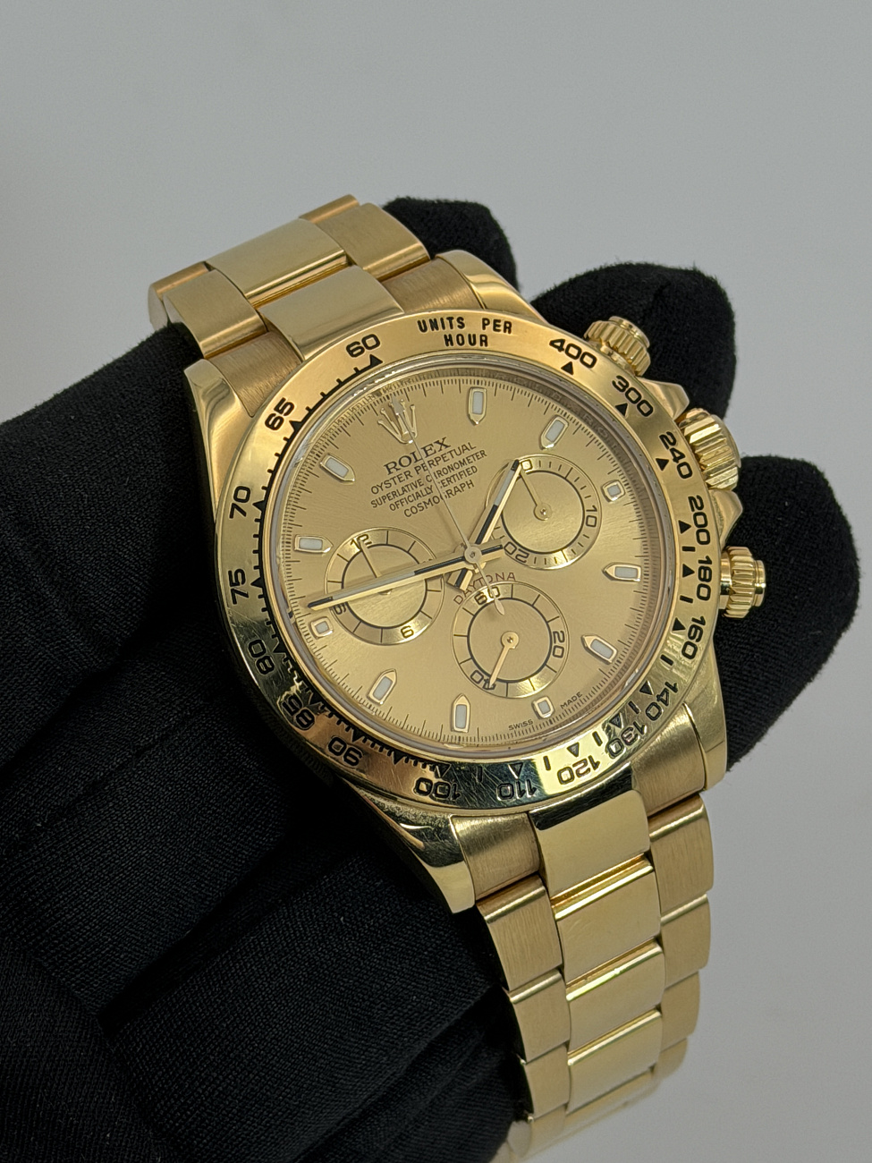 Часы Rolex  Cosmograph Daytona 40Mm Yellow Gold  116508