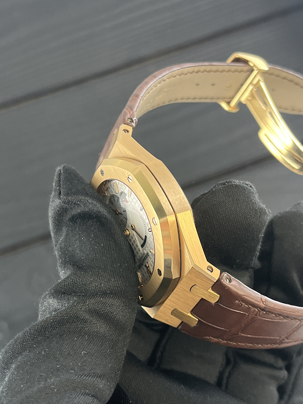 Часы Audemars Piguet  Royal Oak Dual Time Rose Gold 39Mm  26120Or.Oo.D088Cr.01