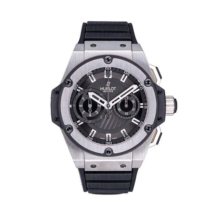 Часы Hublot  King Power Foudroyante Zirconium  715.ZX.1127.RX