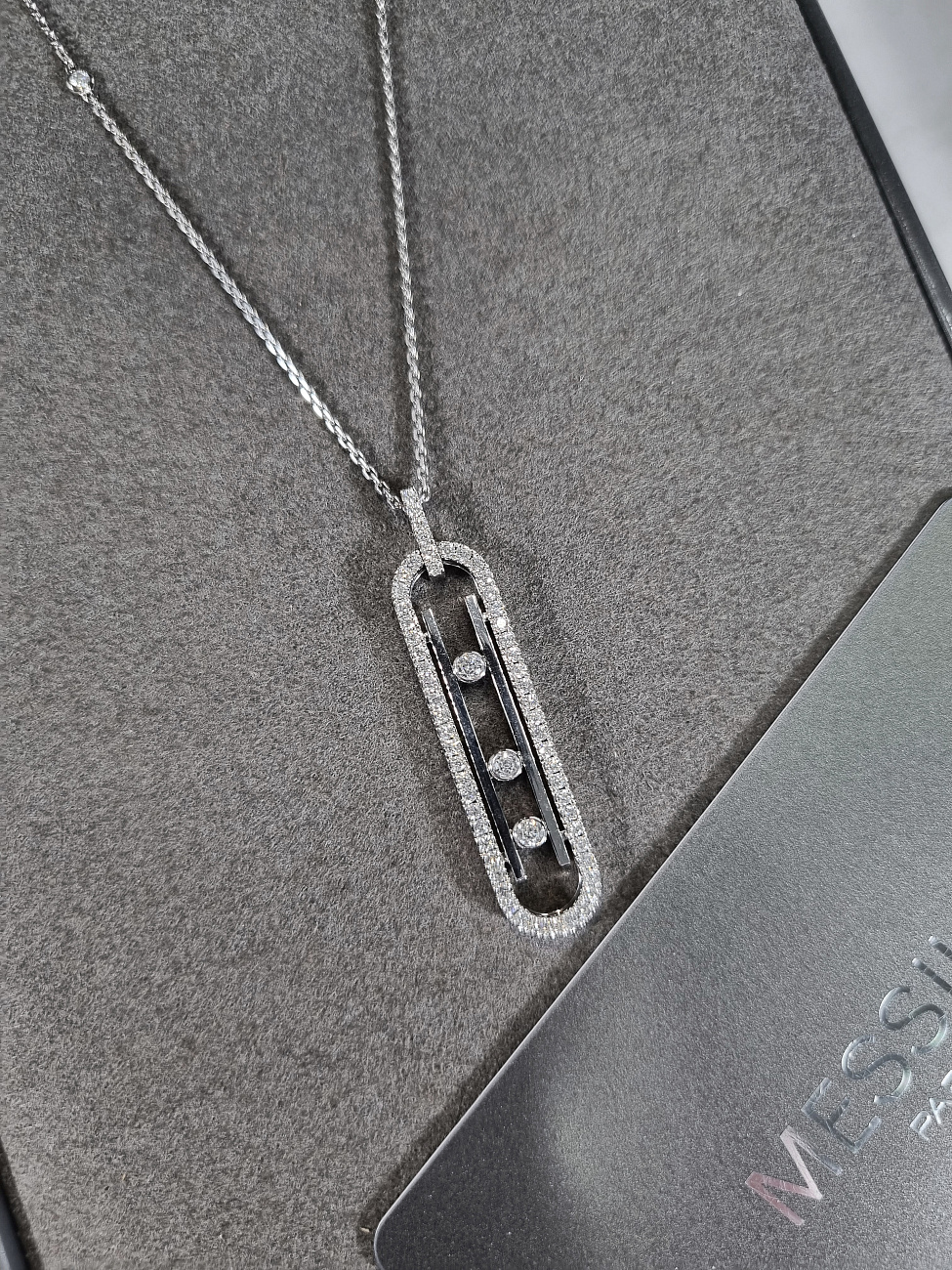 Украшение MESSIKA  Колье Move 10Th Sm Necklace  10032-WG 