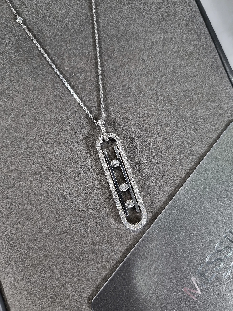 Украшение Messika  Колье Move 10Th Sm Necklace  10032-WG 