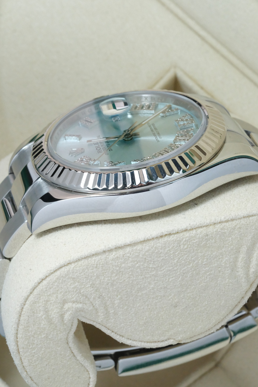 Часы Rolex  Datejust Ii 41Mm Diamonds Custom Dial  116334