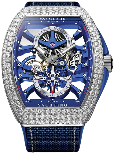 Заказать Franck Muller  Mens Collection Vanguard Yachting Anchor Skeleton Classic  V 45 S6 SQT ANCRE YACHT D (BL)