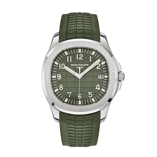 Часы Patek Philippe  Aquanaut White Gold Khaki  5168G-010