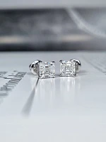 Украшение GIA  Серьги с бриллиантами 0,77/0,77 ct. F/VS1 "Lucky Number"   