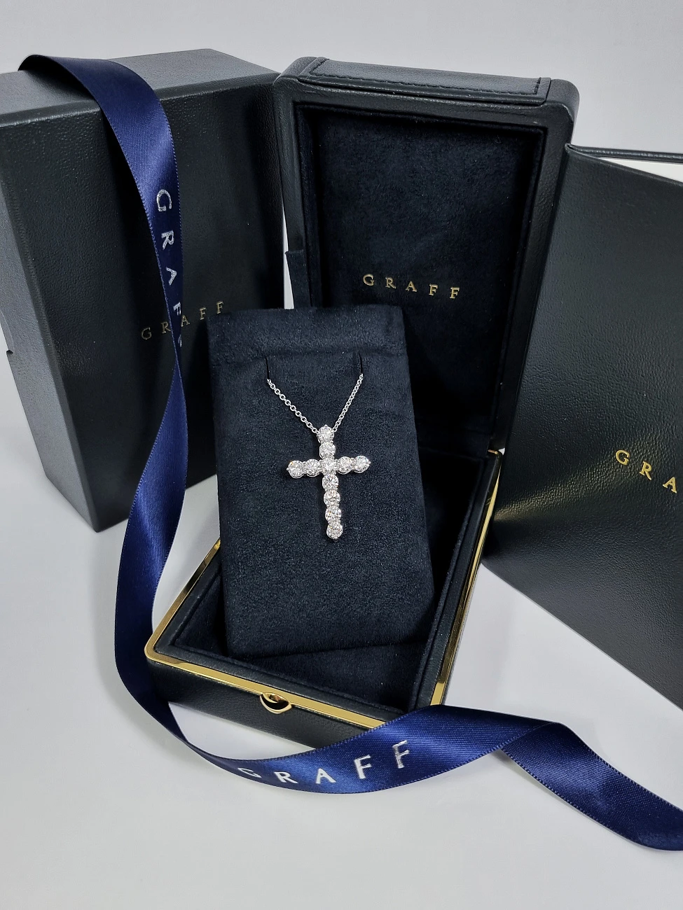 Украшение Graff  Cross Large Pendant  RGP005 