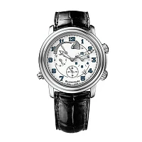 Часы Blancpain  Leman Reveil Gmt Alarm Steel  2041-1127M-53B