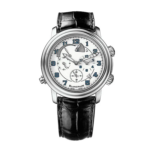 Часы Blancpain  Leman Reveil Gmt Alarm Steel  2041-1127M-53B