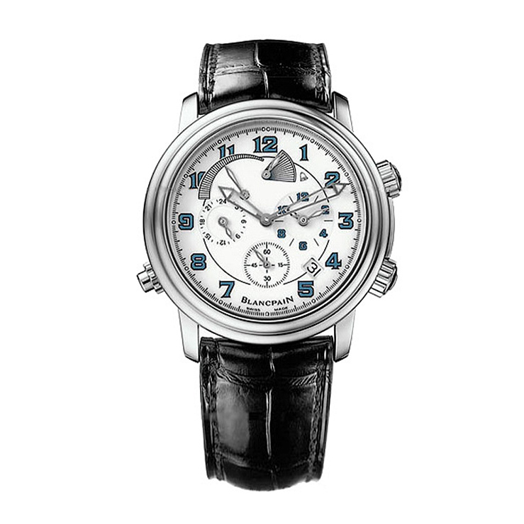 Часы Blancpain  Leman Reveil Gmt Alarm Steel  2041-1127M-53B