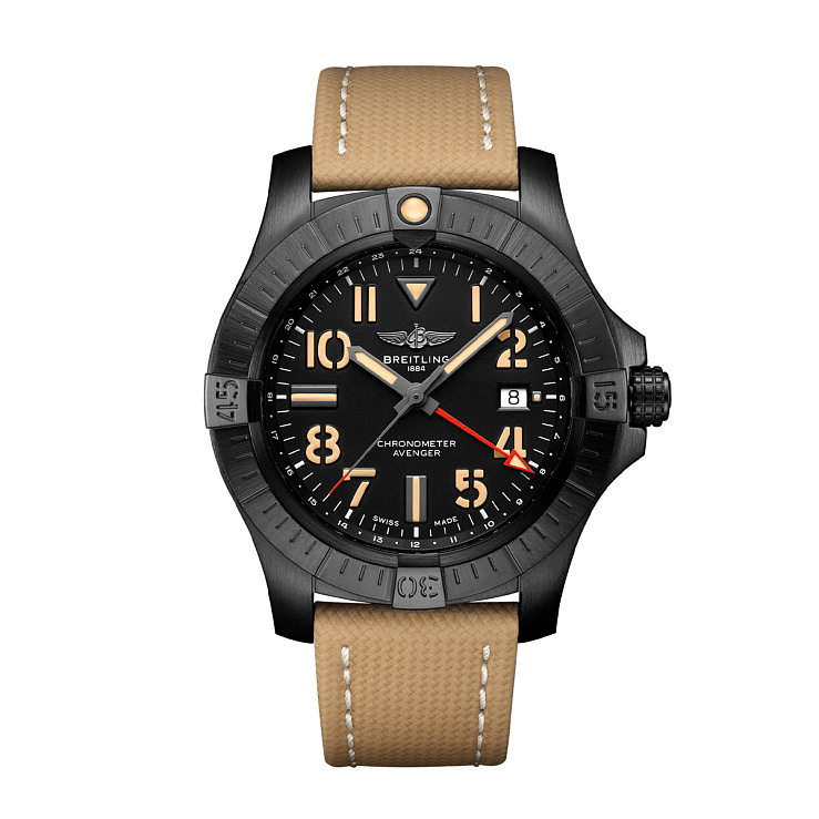 Часы Breitling  Avenger Automatic Gmt 45 Night Mission  V32395101B1X2