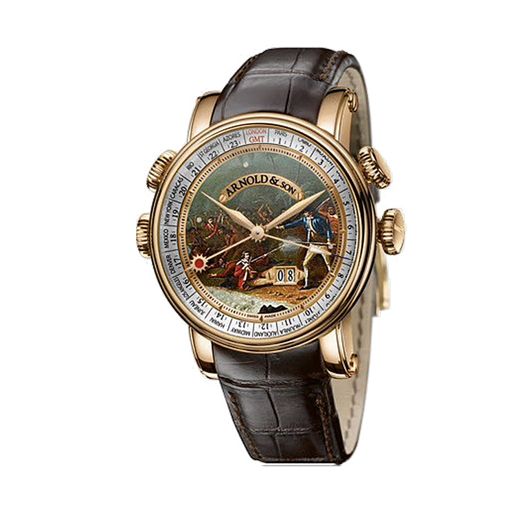 Часы Arnold & Son  Hornet James Cook Death In Hawai  1H6AP.D07A.C60B