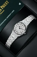 Часы Audemars Piguet  Royal Oak Mini Frosted White Gold 23Mm  67630BC.GG.1312BC.01