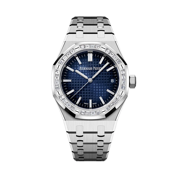 Часы Audemars Piguet  Royal Oak Selfwinding Baguette Diamonds  15551BC.ZZ.1356BC.01
