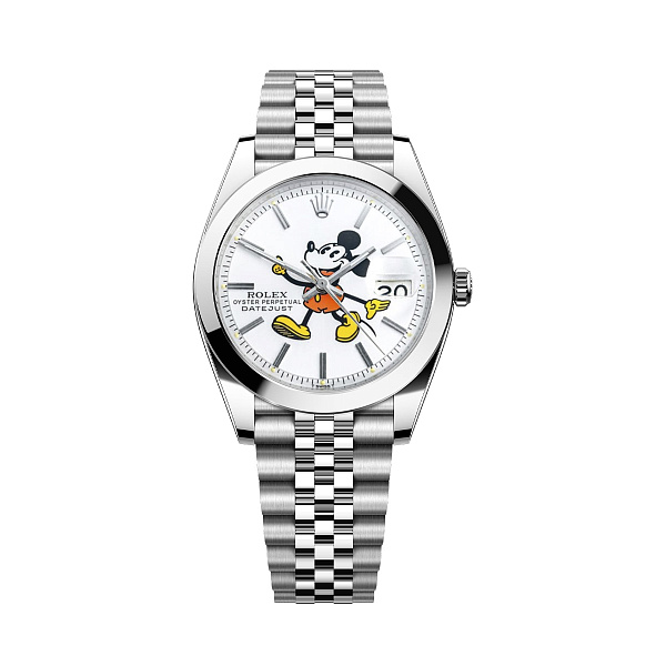 Часы Rolex  Oyster Perpetual Datejust 41 Mm Mickey Mouse Custom  126300