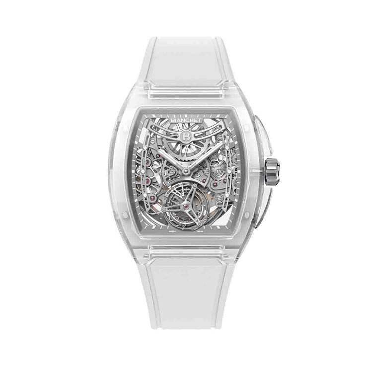 Часы Bianchet  UltraFino Skeleton Sapphire White Flying Tourbillon  CYKA TXXF M