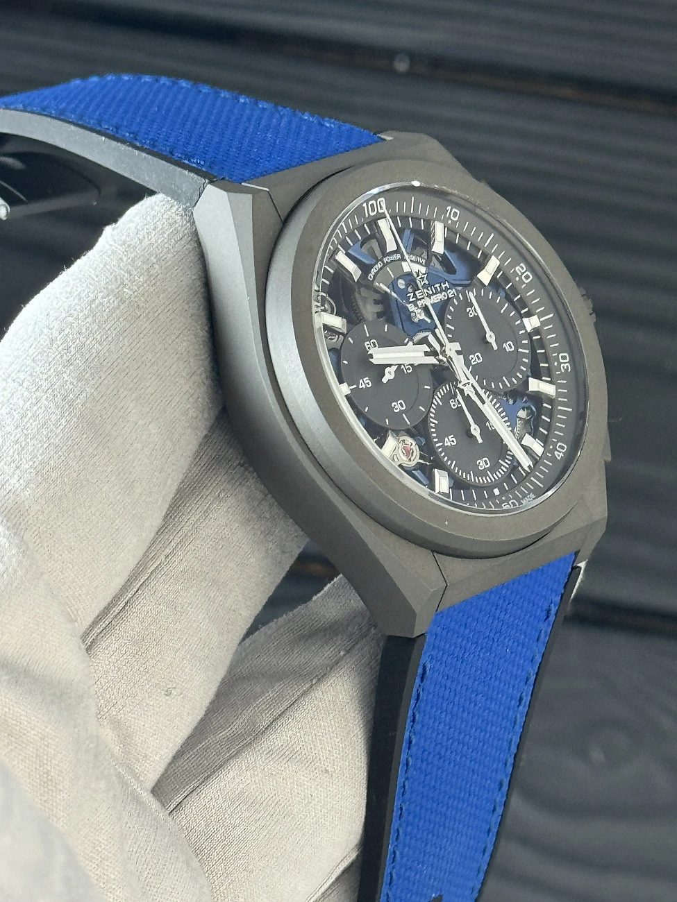 Часы Zenith  Defy El Primero 21 Ultrablue   97.9001.9004/81.R946
