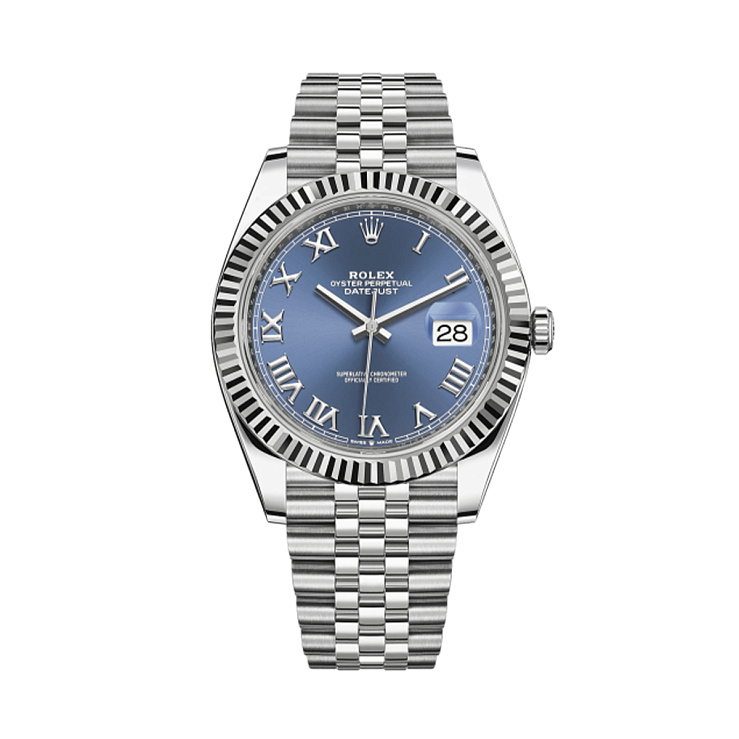 Часы Rolex  Datejust 41Mm Blue Azzurro 2022  125334