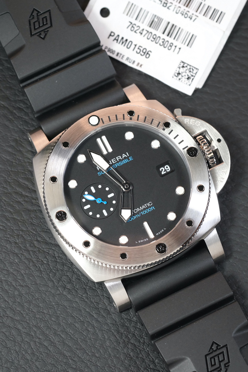Часы Panerai  Submersible Quarantaquattro 44 Mm  PAM01596
