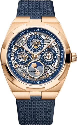 Заказать Vacheron Constantin  Overseas Perpetual Calendar Ultra-Thin Skeleton  4300V/120R-B642