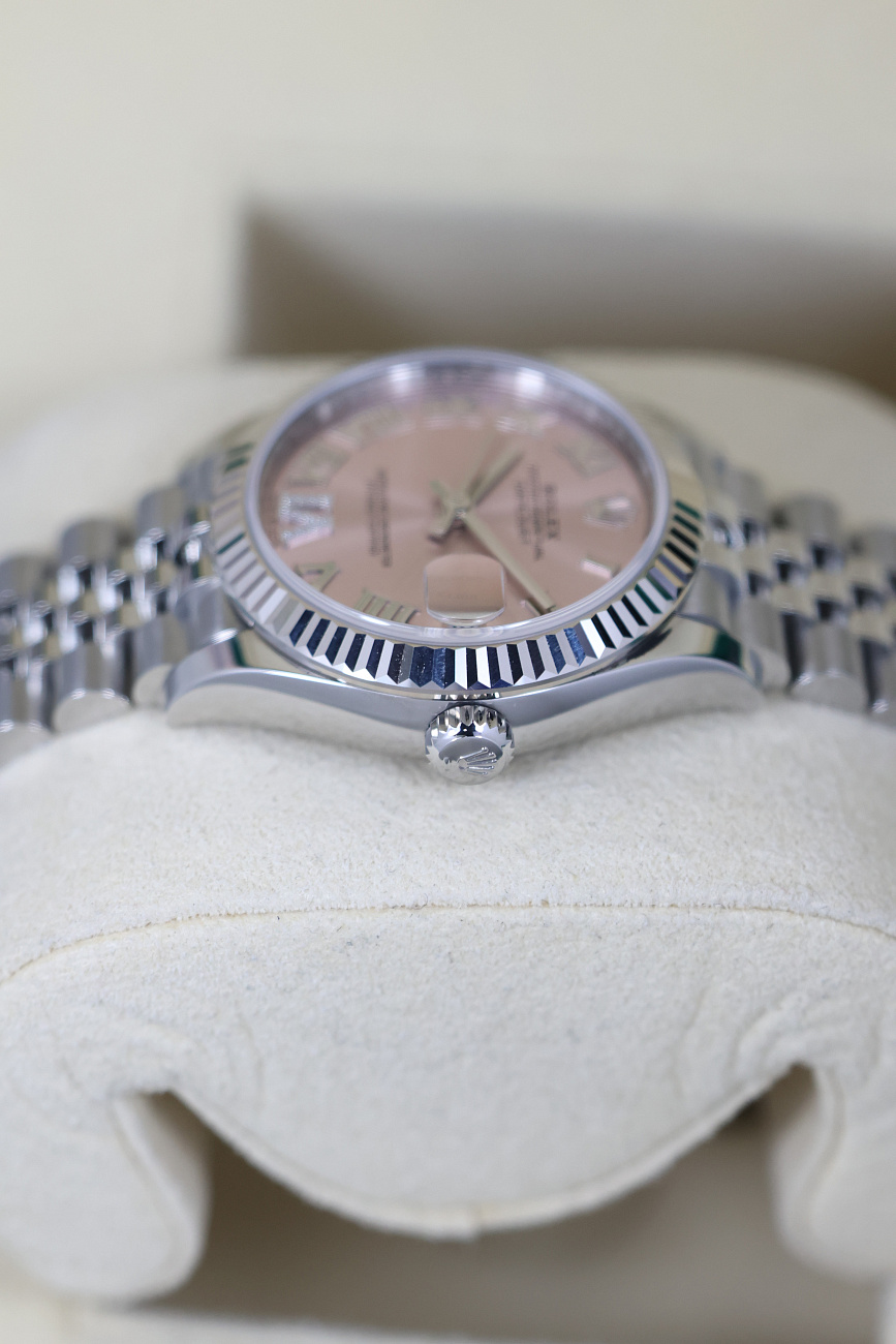 Часы Rolex  Datejust 31mm Pink Dial Diamond V  m278274-0024