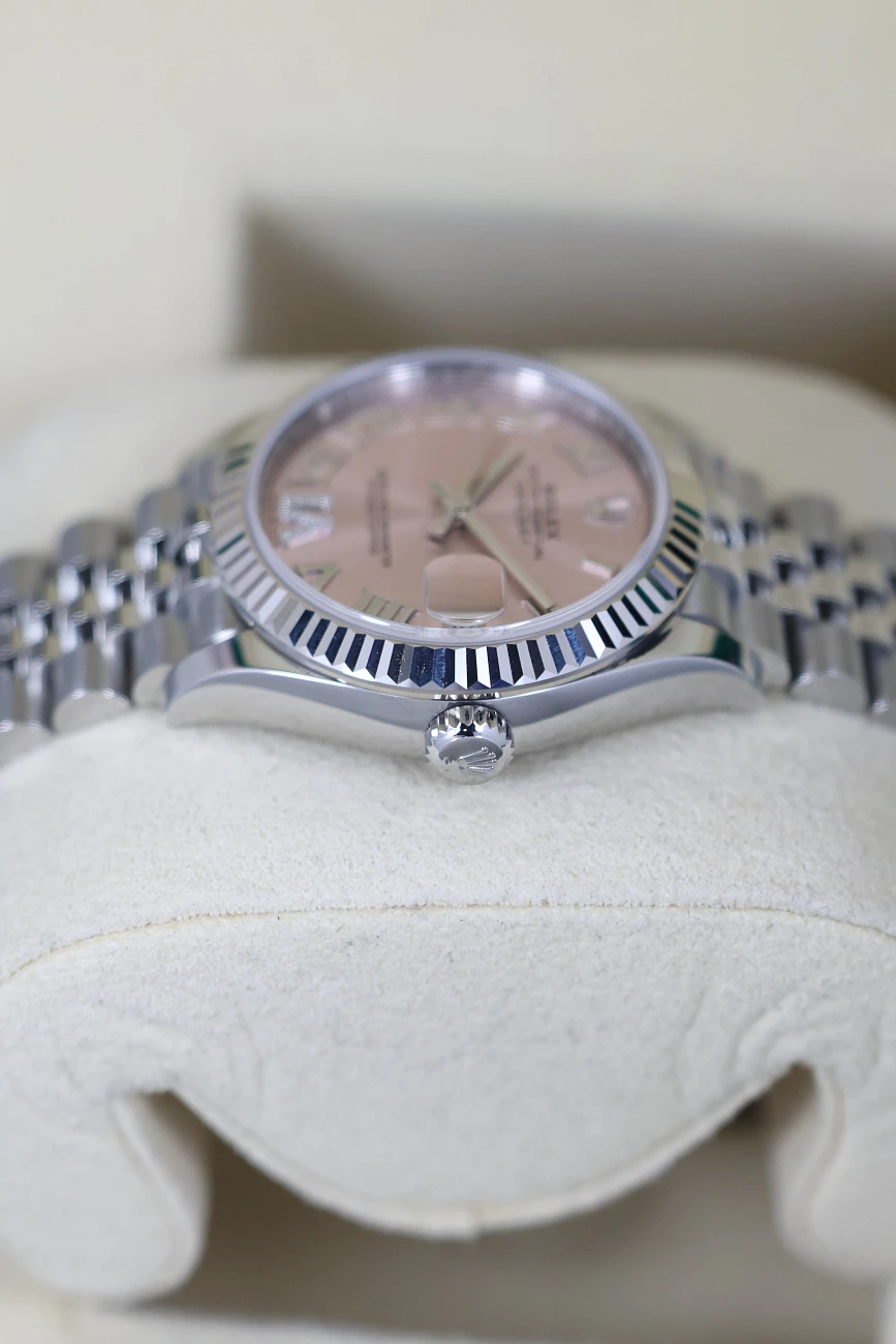 Часы Rolex  Datejust 31mm Pink Dial Diamond V  m278274-0024
