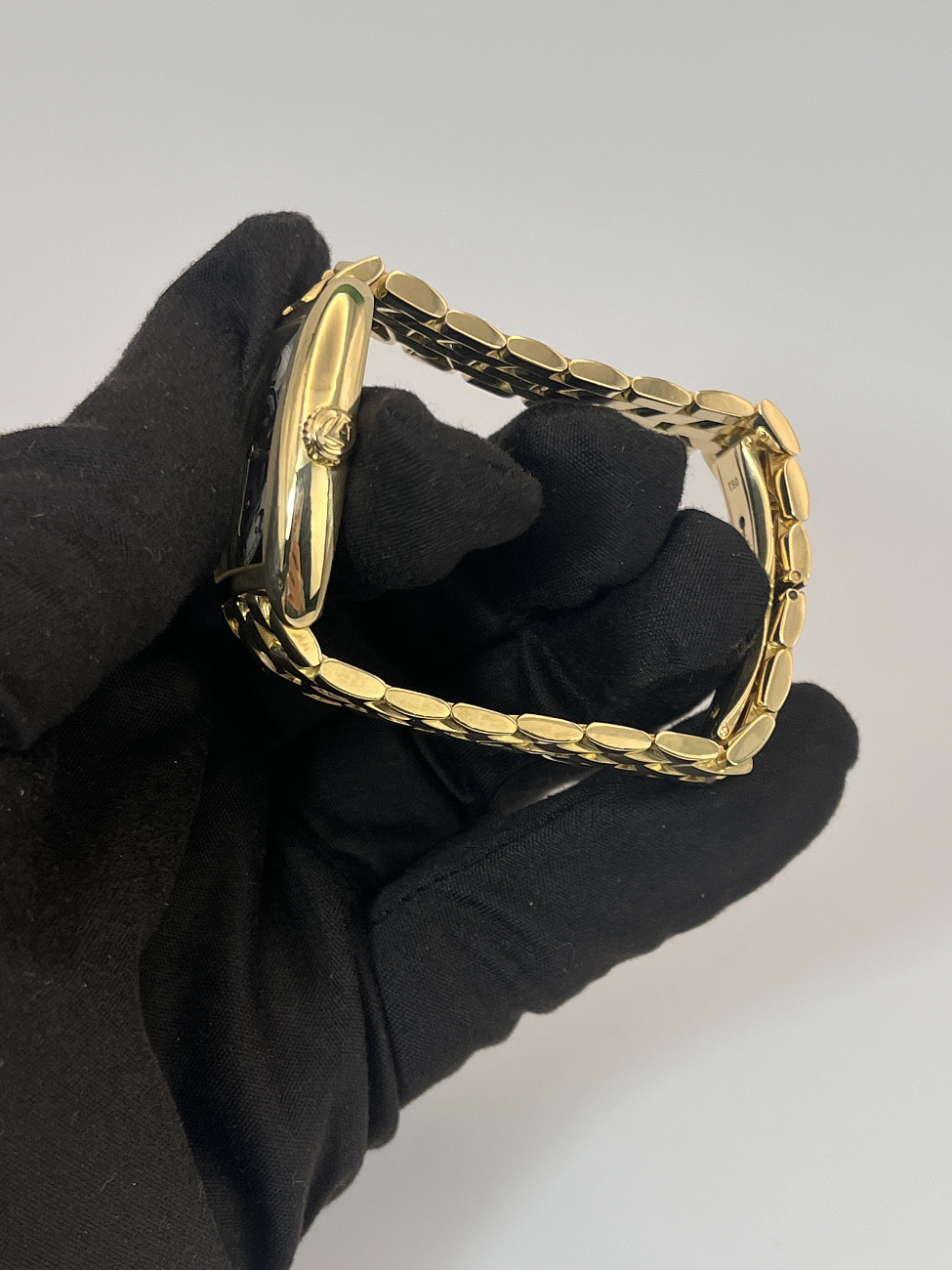 Часы Franck Muller  Cintree Curvex Yellow Gold Blue Dial  7502-S6