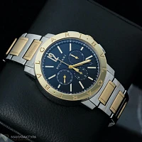 Часы Bvlgari  18K Rose Gold &amp; Steel Chronograph Automatic  BB 41 SPG CH