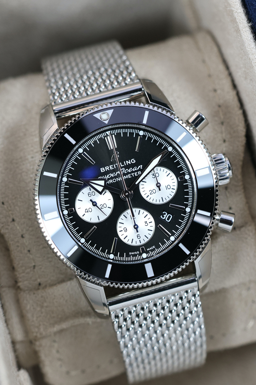 Часы Breitling  Superocean Heritage B01 Chronograph 44  AB0162121B1A1