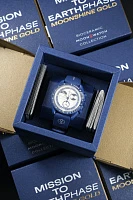 Часы Omega  Mission To Earthphase Moonshine Gold Pop Corn Edition  