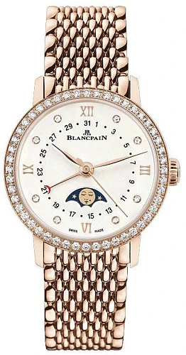 Заказать Blancpain  Villeret Quantieme Phases De Lune  6106 2987 MMB