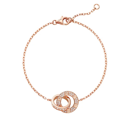 Украшение Cartier  Love Bracelet, On Chain, Paved B6084500  B6084500 