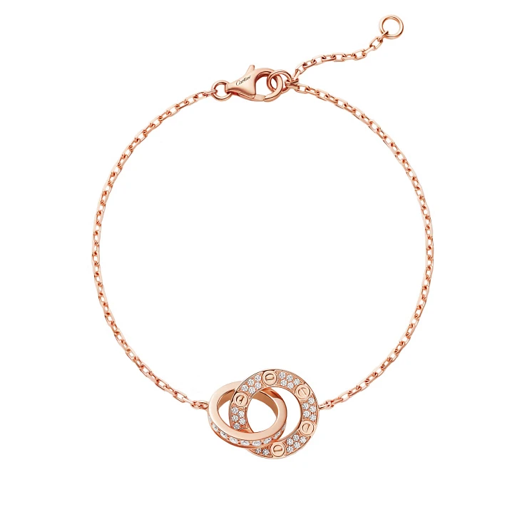 Украшение Cartier  Love Bracelet, On Chain, Paved B6084500  B6084500 