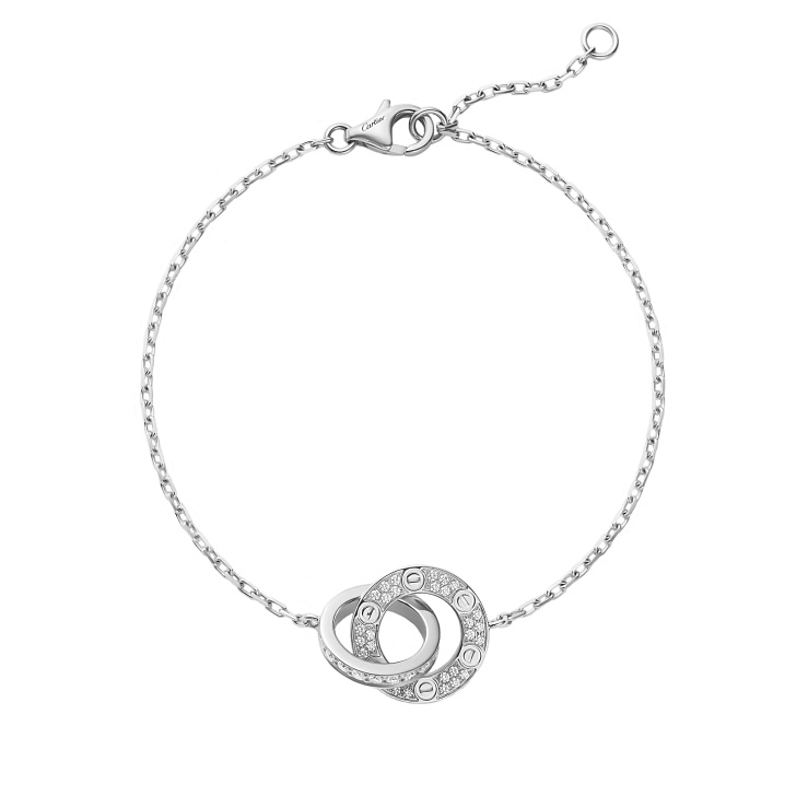Украшение Cartier  Love Bracelet, On Chain, Paved B6084700  B6084700 