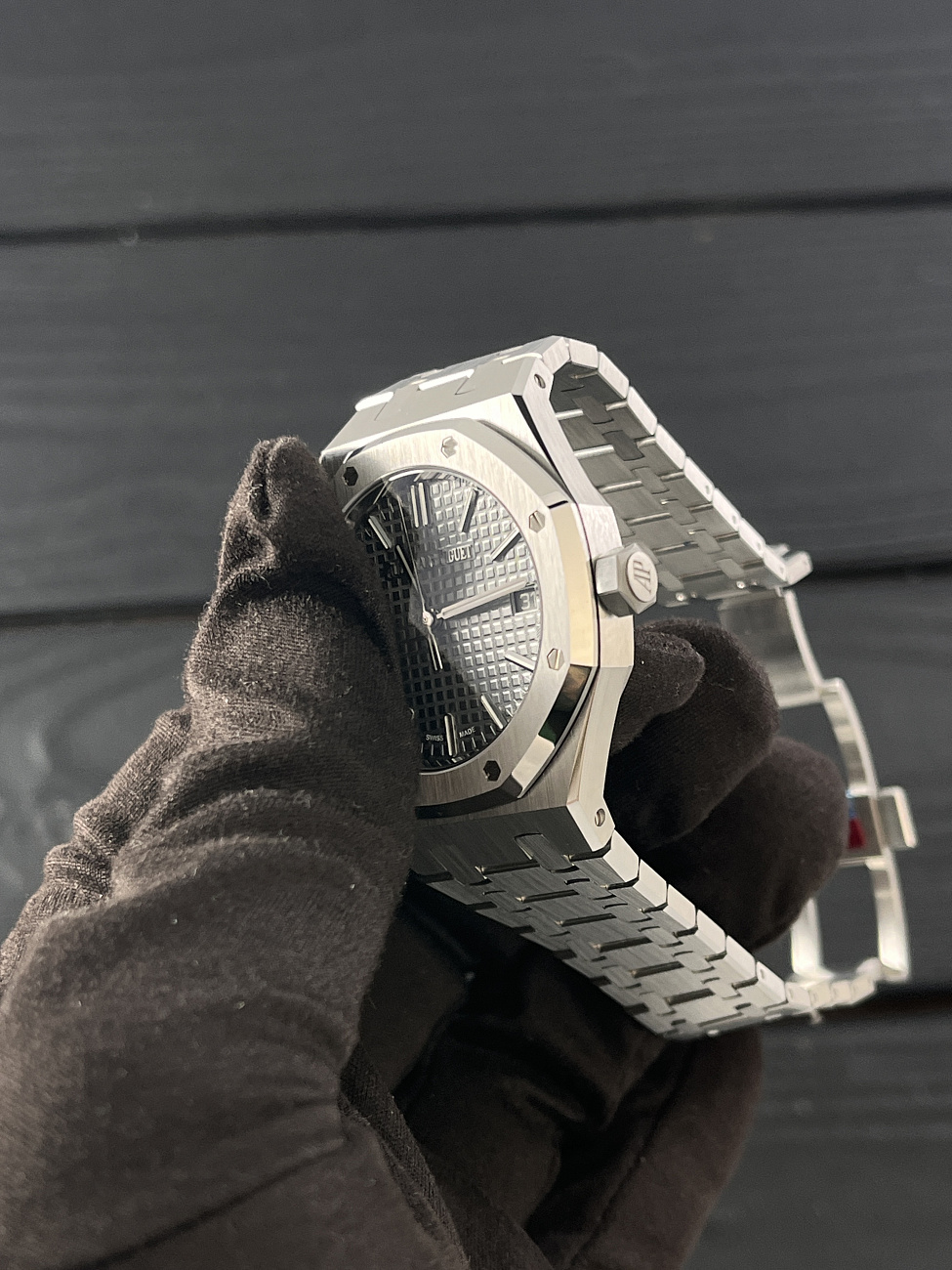 Часы Audemars Piguet  Royal Oak 37 Mm Grey Dial  15550ST.OO.1356ST.07