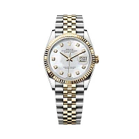 Часы Rolex  Datejust 36Mm Mother Of Pearl Dial Steel Yellow Gold  126233
