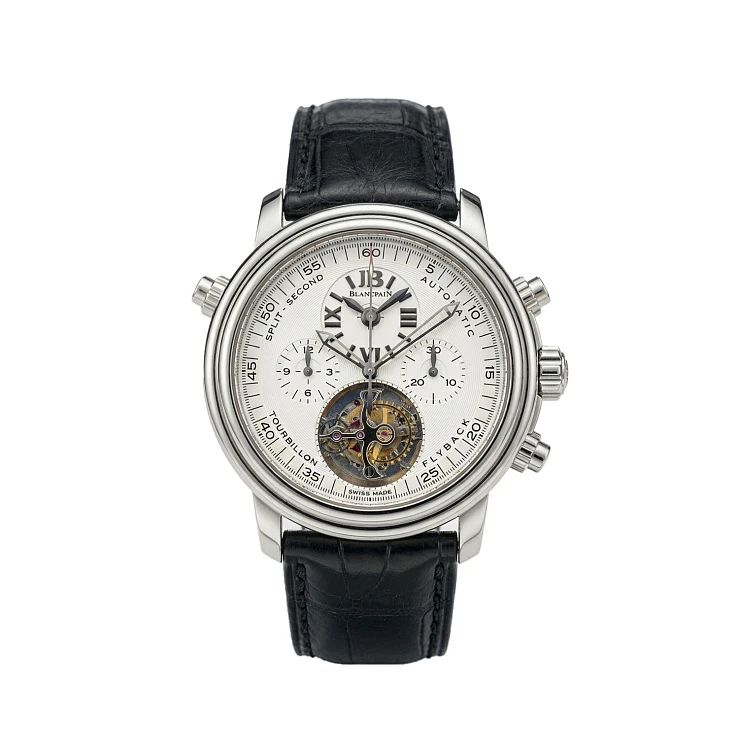 Часы Blancpain  Leman Platinum Tourbillon Split Second Chronograph 38mm  2189F 3427 63B