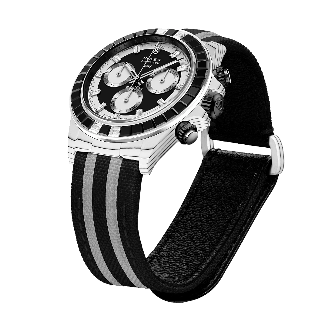 Заказать DiW  Rolex Daytona 40 Mm Rainbow Sport Black  