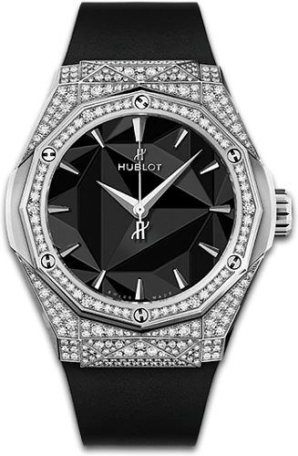 Заказать Hublot  Classic Fusion Orlinski Titanium Alternative Pave  550.NS.1800.RX.1604.ORL19