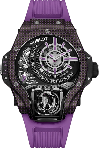Заказать Hublot  Mp-09 Tourbillon Bi-Axis Purple 3D Carbon  909.QDV.1120.RX