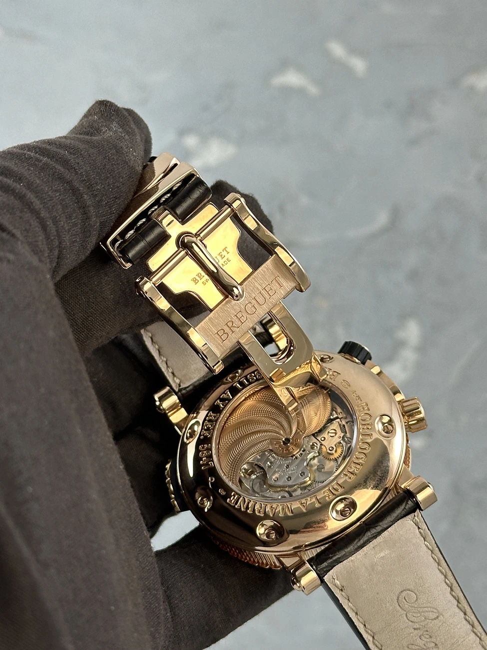 Часы Breguet  Marine Royale Rose Gold  5847BR/Z2/5ZV