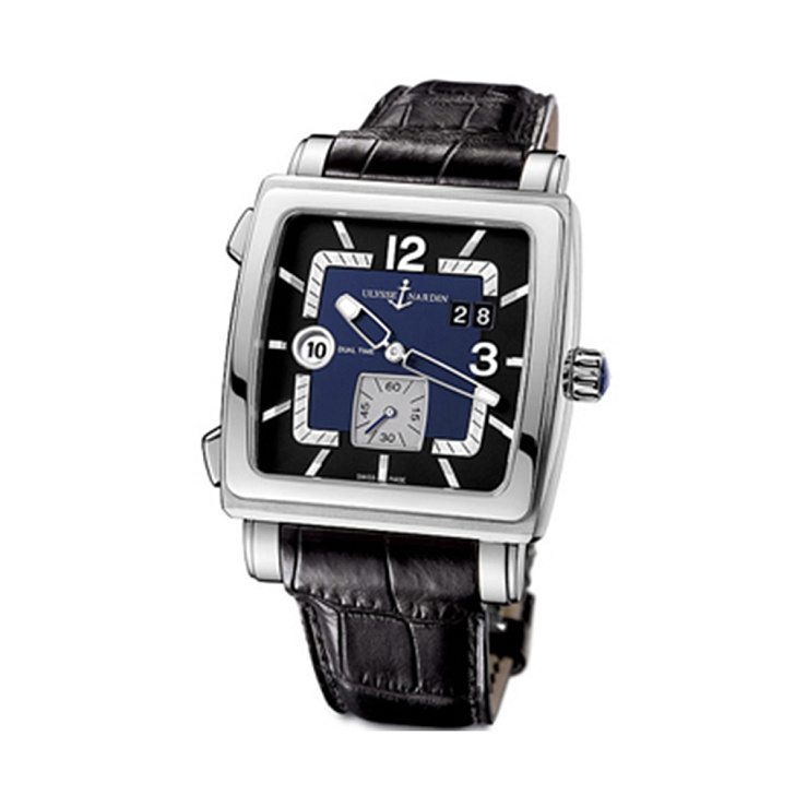 Часы Ulysse N  Quadrato Dual Time  243-92/632