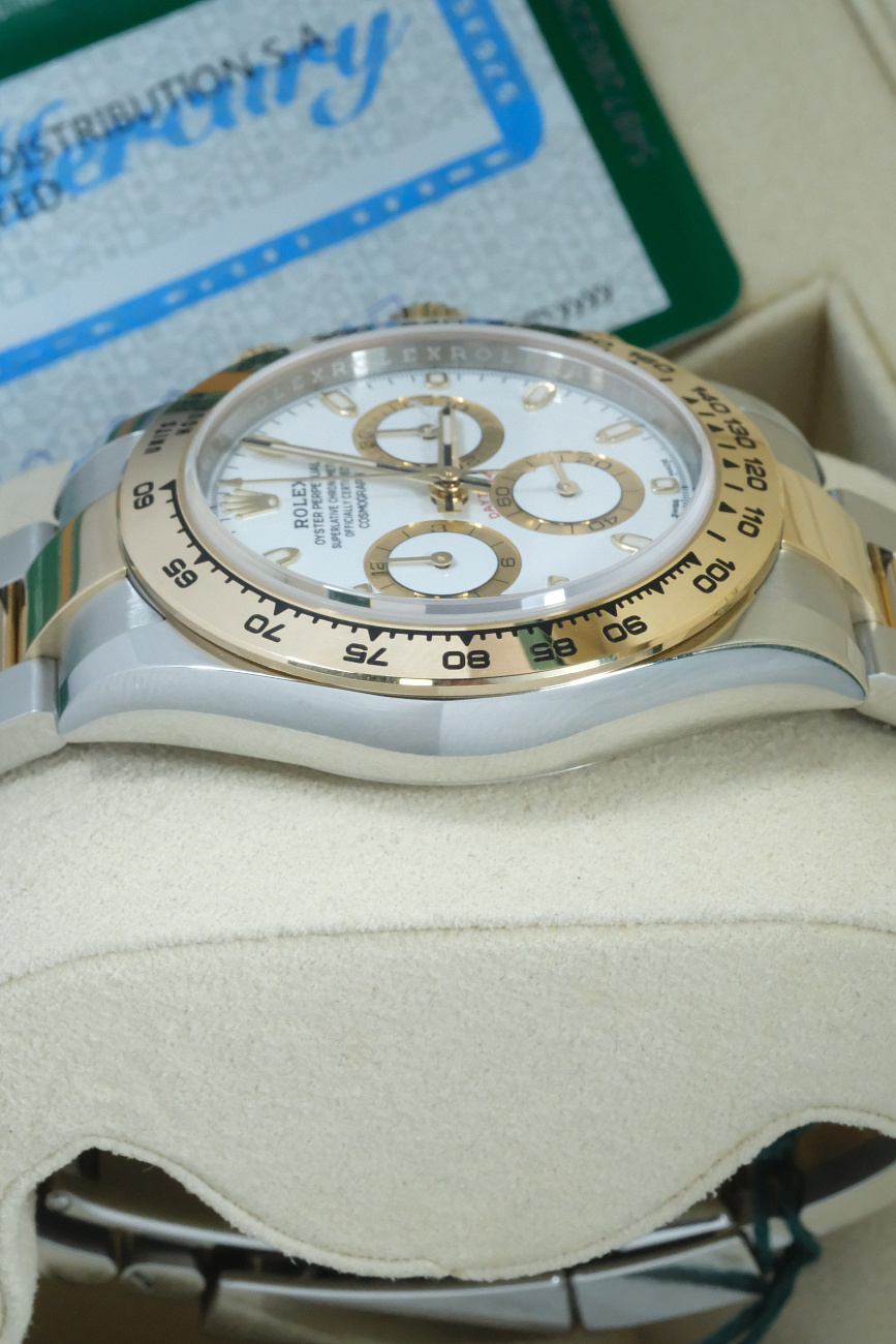 Часы Rolex  Oyster Perpetual Cosmograph Daytona White Dial 2018  116503